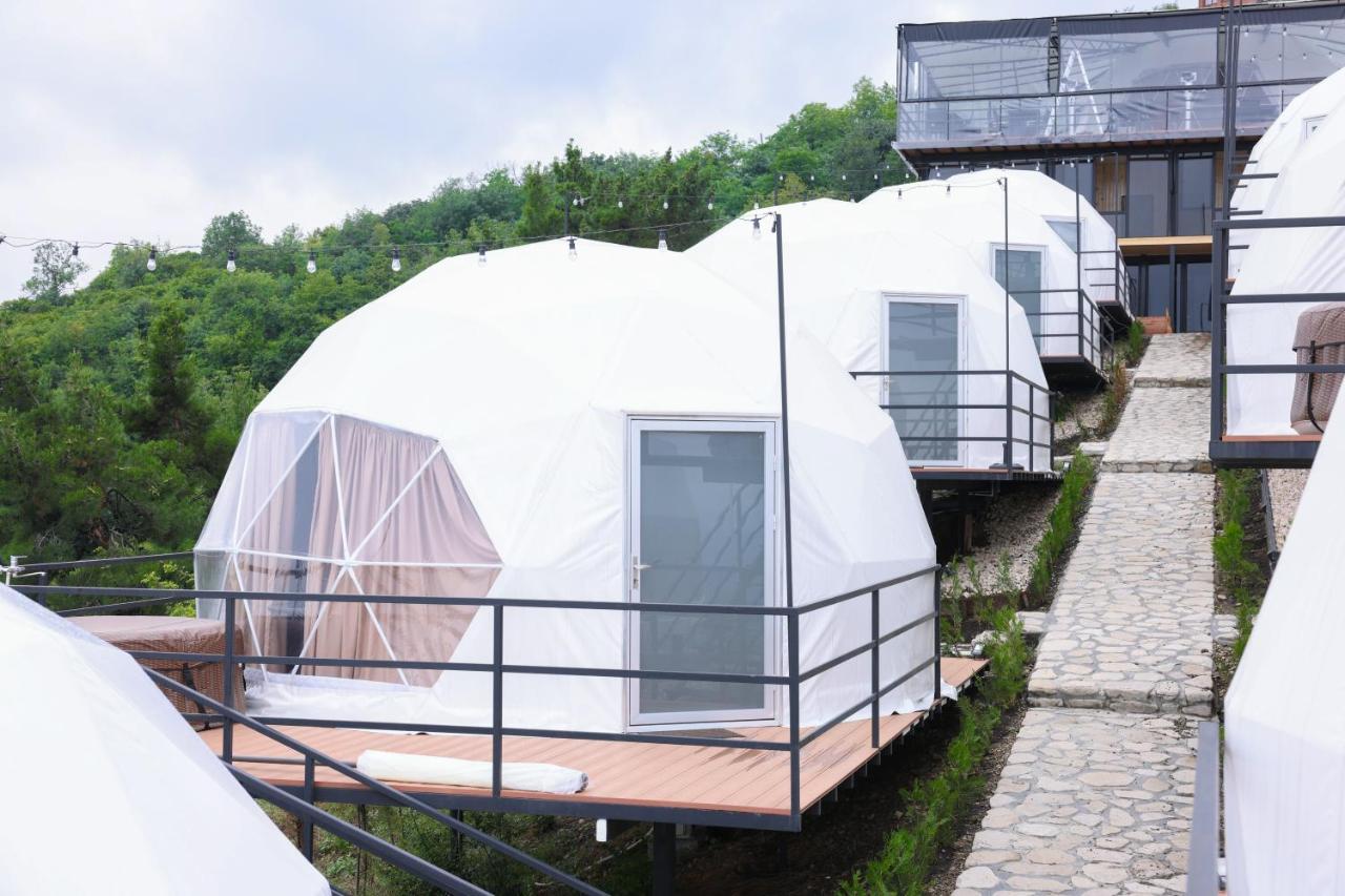 Hotel Signagi Glamping Exterior foto