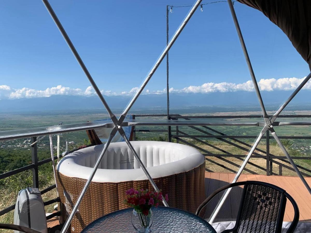 Hotel Signagi Glamping Exterior foto